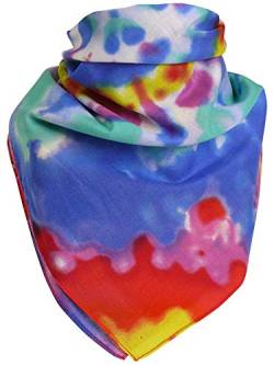 Harrys-Collection Unisex Bandana Bindetuch 100% Baumwolle (1 er 6 er oder 12 er Pack), Farbe:multicolor von Harrys-Collection