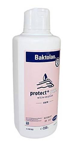 Baktolan protect + pure: Lotion zum Schutz und regenerierende Pflege für rissige und stark beanspruchte Haut, 350ml von Hartmann