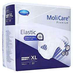 MOLICARE Premium Elastic Slip 9 Tropfen Gr.XL 14 Stück von Hartmann