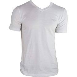 Harvey Miller Herren T-Shirt (Weiß, L (52/54)) von Harvey Miller