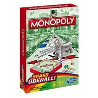 Hasbro Spiel, Familienspiel HASD1000 - Monopoly: Kompakt - Brettspiel, für 2-4..., Strategiespiel von Hasbro
