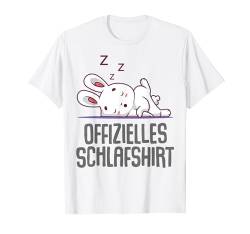 Offizielles Schlafshirt Hase T-Shirt von Hase Schlafshirt