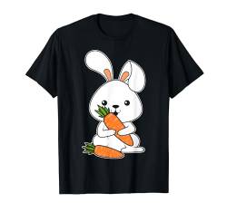 Hase Gemüse Karotte Osterhase Geschenk T-Shirt von Hasen Kanninchen Ostern Geschenk