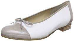 Hassia Fermo, Weite G 5-301030-04080, Damen Ballerinas, Weiß (offwhite/nude 0408), EU 39 (UK 6) von Hassia