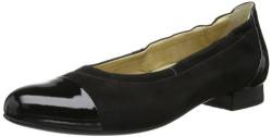 Hassia Fermo, Weite G 7-301054-01000 Damen Ballerinas, Schwarz (schwarz 0100), EU 38.5 (UK 5.5) von Hassia