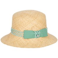 Hat You Sonnenhut Hat You Damen Stroh Cloche Hut mit Lurex-Mesh-Band von Hat You