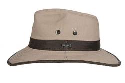 Hatland - UV-Fedora-Hut für Herren - Randson - Beige von Hatland