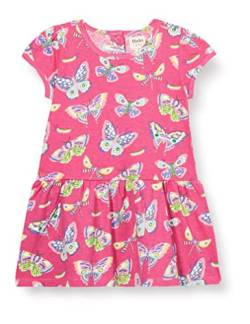 Hatley Baby-Mädchen Gathered Dress Kleid, Botanical Butterflies, 9-12 Months von Hatley