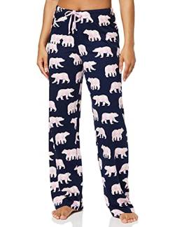 Hatley Damen Jersey Pajama Pants Pyjamahose, Mama Bear Jersey, 42 EU von Hatley