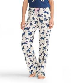 Hatley Damen Jersey Pajama Pants Pyjamaunterteil, Bandana-Labs, Large von Hatley