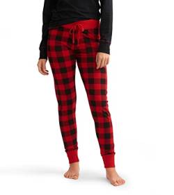 Hatley Damen Pajama Leggings Pyjamaunterteil, Buffalo Plaid, X-Small von Hatley