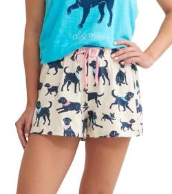 Hatley Damen Pyjama-Boxershorts Pyjamahose, Bandana Labs, 32 von Hatley