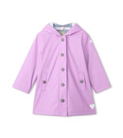 Hatley Girl's Regenjacke Splash Jacket, Purple, 12 Jahre von Hatley