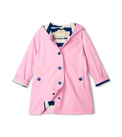 Hatley Girl's Splash Jacket Regenjacke, Pink, 4 Jahre von Hatley
