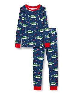 Hatley Jungen Langärmeliges bedrucktes Pyjama-Set Pyjamaset, Gegangen Angeln, 3 Jahre von Hatley