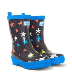 Hatley Jungen Mädchen Printed Wellington Gummistiefel Rain Boot, Ombre Stars, 24 EU von Hatley