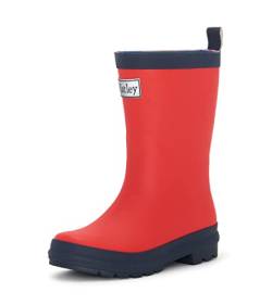 Hatley Mädchen Classic Rain Boots Arbeits-Gummistiefel, Red (Red/Navy), 23 EU (7 US) von Hatley