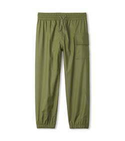 Hatley Unisex Kids Splash Rain Trousers, Green, 7 Jahre von Hatley