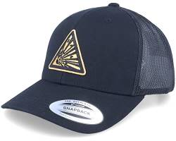 Hatstore Danger Explosive Sign Patch Black Trucker Cap - Grösse: One Size - (55-60 cm) von Hatstore