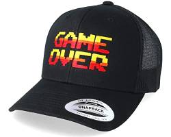 Hatstore Game Over Black Trucker Cap - Grösse: One Size - (55-60 cm) von Hatstore