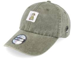 Hatstore Snufkin Fishing Olive Denim Dad Cap Cap - Grösse: One Size - (55-60 cm) von Hatstore