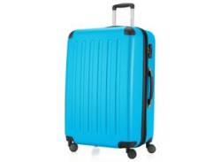 Trolley HAUPTSTADTKOFFER "Spree" Gr. B/H/T: 50 cm x 75 cm x 30 cm 101 l, blau (cyanblau) Koffer Trolleys von Hauptstadtkoffer
