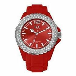 Haurex Damen Analog Quarz Uhr mit Gummi Armband SS382DR1 von Haurex