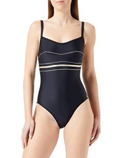 Haute Pression Damen Dubai Co1 Badeanzug, Schwarz, 44 von Haute Pression