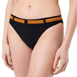 Haute Pression Damen T3018 CO1 Bikini-Unterteile, Noir/Caramel, 46 von Haute Pression