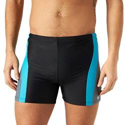 Haute Pression Herren 615 Baby Badebekleidung, Noir/GRIS/Turquoise, T2 von Haute Pression