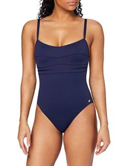 Haute pression A1001 - Maillot de bain une pièce - Uni - Femme - Bleu,FR: 46 (Taille faricant: 46) von Haute Pression