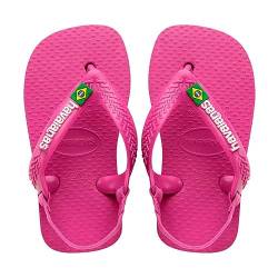 Havaianas Baby Brasil Logo Ii Rose GumRose Gum, Flipflop, ROSE GUM/ROSE GUM, von Havaianas