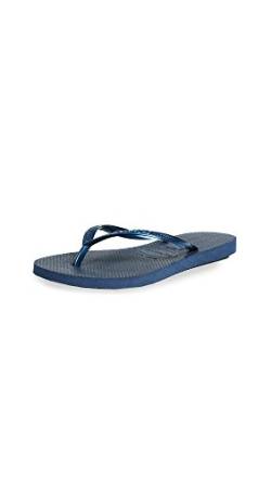 Havaianas Damen Slim Flip Flop Sandale, (Marineblau), 35/36 EU von Havaianas