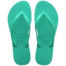 Havaianas Damen Slim Flip Flops, Virtual Green, 33/34 EU von Havaianas