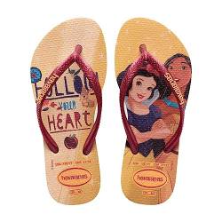 Havaianas Kids Slim Princess Golden Flip-Flop, Größe 38/45, goldfarben von Havaianas