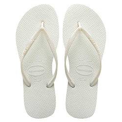 Havaianas Mädchen Slim (Mini Me) Flipflop, Weiß, 23/24 EU von Havaianas