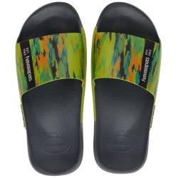 Havaianas Slide Print, Schiebe-Sandalen, New Graphite, von Havaianas