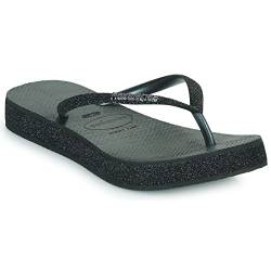 Havaianas Slim Flatform Sparkle Zehensandalen Damen Schwarz - 37/38 - Zehensandalen Shoes von Havaianas