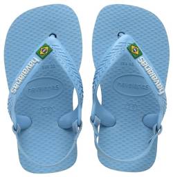 Havaianas Unisex Baby Brasil Logo II Sandale, blau, 36 EU, blau, 21 EU von Havaianas