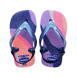 Havaianas Unisex Baby Palette Glow Flipflop, Navy Blue, 19 von Havaianas