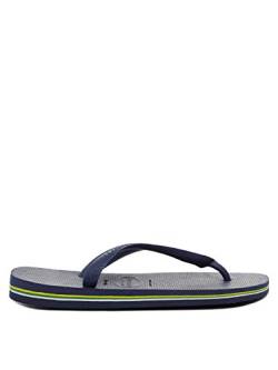 Havaianas Unisex Brasil Logo, Navy Blue, 7.5/8 von Havaianas