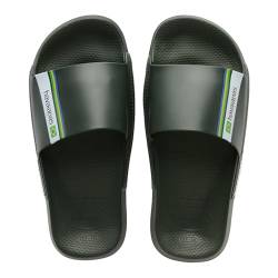 Havaianas Unisex Brasil Slide Sandal, Olivgrün, 39/40 EU, olivgrün, 6/7 UK Wide von Havaianas