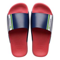 Havaianas Unisex Brasil Slide Sandal, rot, 3 UK Men/ 4 UK Women von Havaianas