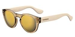 Havaianas Unisex-Erwachsene TRANCOSO/M Sonnenbrille, Gold, 49 von Havaianas