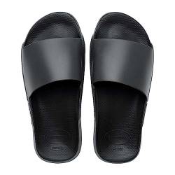 Havaianas Unisex Slide Classic Metallic Flip-Flop, Schwarz, 41-42 von Havaianas