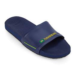 Havaianas Unisex Slide asil Slides, Navy Blau, (Herstellergröße 37/38 BR) 39/40 EU von Havaianas