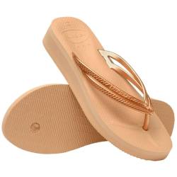 Havaianas Wedges Tongues Damen Golden 34 EU von Havaianas