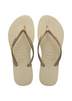 Havaianas Women Slim, Sand Grey/Light Golden, 3/4 von Havaianas