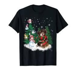 Havanesischer Hunde-Pyjama, Schneemann T-Shirt von Havanese Matching Family Christmas Gifts