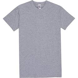 Have It Tall Men's Ring Spun Cotton T Shirt, Herren Tall T-Shirt, Lang geschnitten, Oxford Gray X-Large Tall von Have It Tall